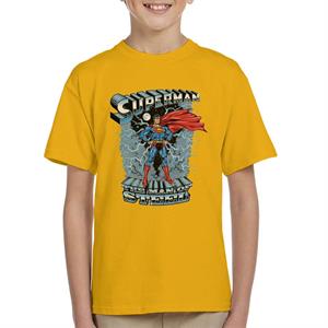 Superman The Man Of Steel Kid's T-Shirt