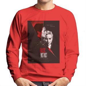 Basic Instinct Poster A Film By Paul Verhoeven Men's Sweatshirt