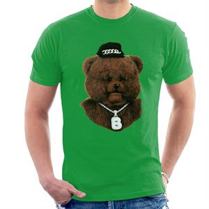 Rainbow 1972 Bungle The Bear Wearing Bling Men's T-Shirt