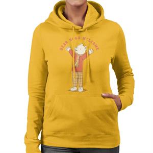 Rupert Bear Hugs Welcome Women's Hooded Sweatshirt