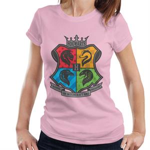 Harry Potter Hogwarts School Of Witchcraft And Wizardry Mascots Women's T-Shirt