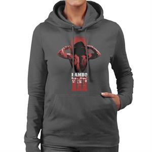 Rambo III Tying Headband Women's Hooded Sweatshirt