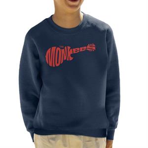 The Monkees Guitar Logo Kid's Sweatshirt