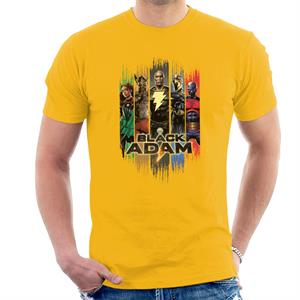 Black Adam And The Justice Society Of America Men's T-Shirt