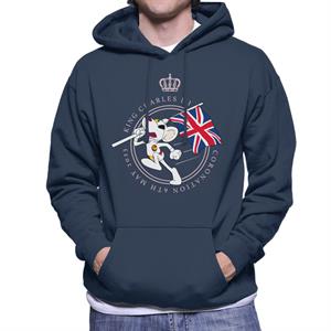 Danger Mouse King Charles III Coronation 2023 Union Jack Men's Hooded Sweatshirt