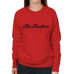 The Monkees Black Logo Women's Sweatshirt