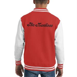 The Monkees Black Logo Kid's Varsity Jacket