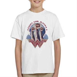 Wonder Woman Movie Fight For Justice Kid's T-Shirt