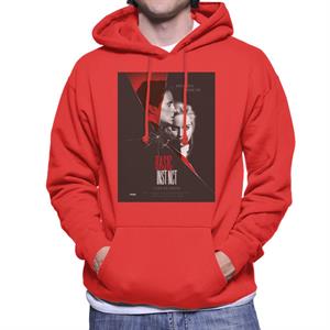 Basic Instinct Poster A Film By Paul Verhoeven Men's Hooded Sweatshirt