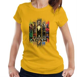 Black Adam And The Justice Society Of America Women's T-Shirt