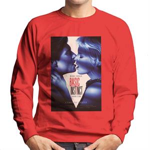 Basic Instinct Catherine And Nick Kiss Men's Sweatshirt