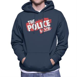 The Police Live In Concert Men's Hooded Sweatshirt