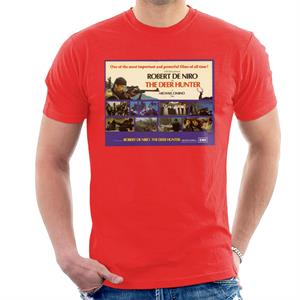 The Deer Hunter Film Montage Poster Men's T-Shirt