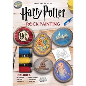 Harry Potter Rock Painting by Marcy Kelman