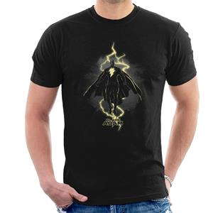 Black Adam Lightning Bolt Men's T-Shirt