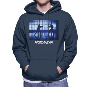 Highlander 1986 Immortals Clash Swords Men's Hooded Sweatshirt