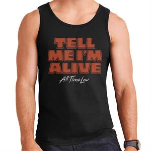 All Time Low Tell Me Im Alive Men's Vest