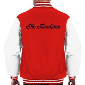 The Monkees Black Logo Men's Varsity Jacket