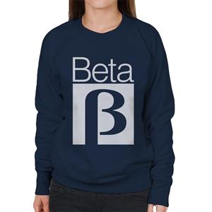 Betamax Black B Logo Women's Sweatshirt