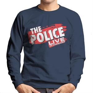 The Police Live In Concert Men's Sweatshirt