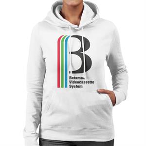 Betamax Videocassette System Women's Hooded Sweatshirt