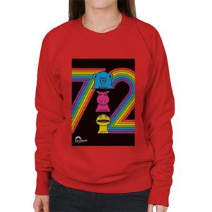 Rainbow 1972 Bungle George And Zippy Women's Sweatshirt