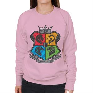 Harry Potter Hogwarts School Of Witchcraft And Wizardry Mascots Women's Sweatshirt