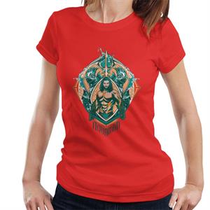 Aquaman Vs Karathen The Sea Monster Women's T-Shirt