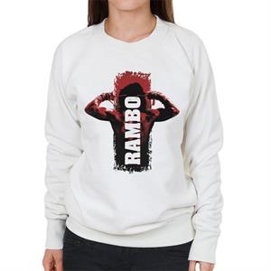 Rambo III Tying Sweatband Women's Sweatshirt