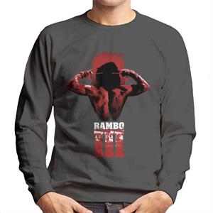 Rambo III Tying Headband Men's Sweatshirt