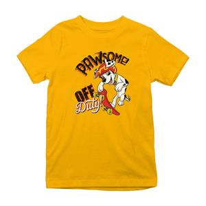 PAW Patrol Off Duty Pawsome Skateboarding Kid's T-Shirt