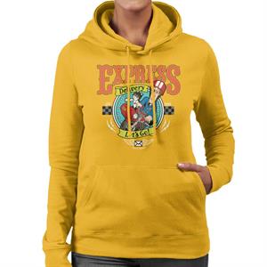 Postman Pat Express Delivery Lets Go Women's Hooded Sweatshirt