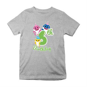 Baby Shark 6th Birthday Mommy And Daddy Kid's T-Shirt