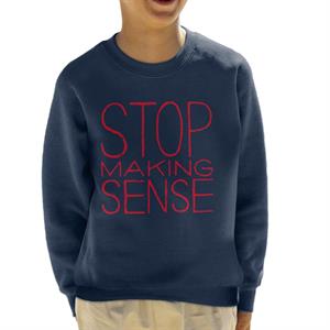 Talking Heads Stop Making Sense Kid's Sweatshirt