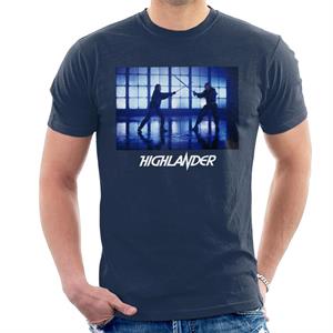 Highlander 1986 Immortals Clash Swords Men's T-Shirt