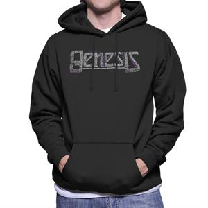 Genesis Purple Logo Men's Hooded Sweatshirt