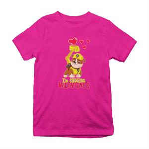 PAW Patrol Rubble Im Digging Valentines Kid's T-Shirt