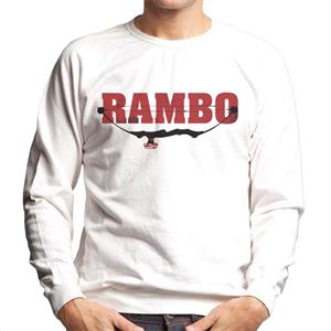 Rambo Logo Compound Bow Men's Sweatshirt