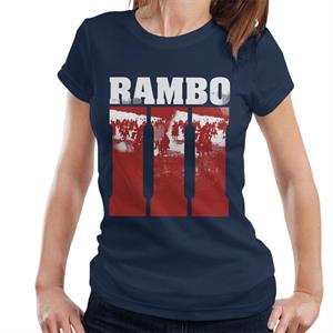 Rambo III Final Battle Scene Women's T-Shirt