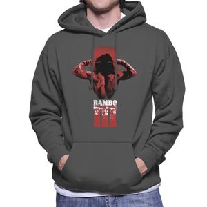 Rambo III Tying Headband Men's Hooded Sweatshirt