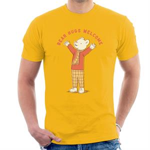 Rupert Bear Hugs Welcome Men's T-Shirt