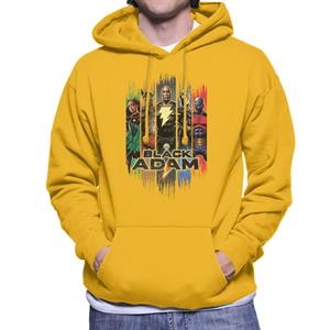 Black Adam And The Justice Society Of America Men's Hooded Sweatshirt