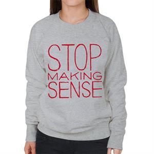 Talking Heads Stop Making Sense Women's Sweatshirt