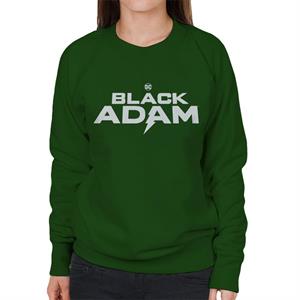 Black Adam Classic Logo Women's Sweatshirt