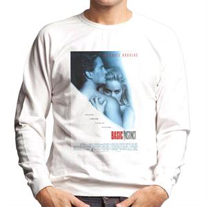 Basic Instinct Resist The Danger Theatrical Poster Men's Sweatshirt