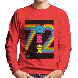 Rainbow 1972 Bungle George And Zippy Men's Sweatshirt