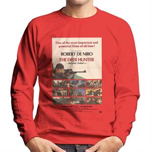 The Deer Hunter Cinematic Montage Poster Men's Sweatshirt