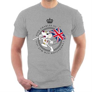 Danger Mouse King Charles III Coronation 2023 Men's T-Shirt