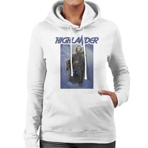 Highlander 1986 Theatrical Poster Women's Hooded Sweatshirt