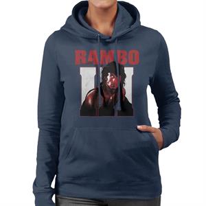 Rambo III John Rambo Women's Hooded Sweatshirt